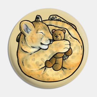 Lion cub Pin