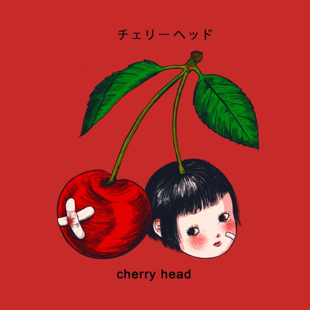 Cherry Head by huhuchild