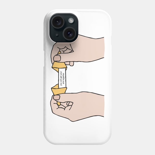 Fortune Cookie Phone Case by honeydesigns