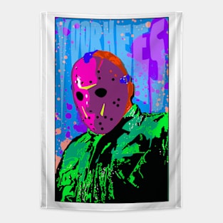 Psychadelic Voorhees 3 Tapestry