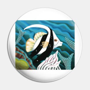 Banner Fish 2021 Pin