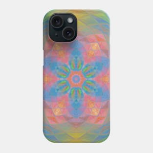 Rainbow Mandala Cheerful Happy Phone Case