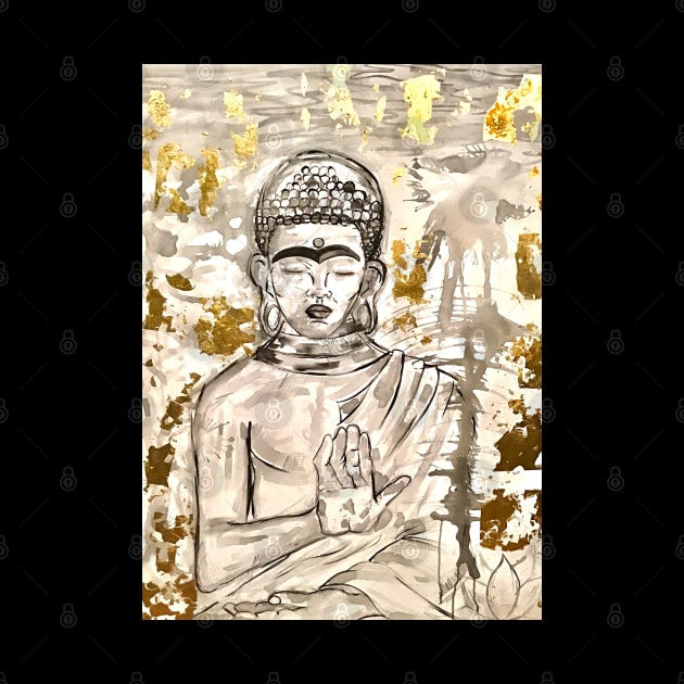 Buddha wrapped in Gold by Mr_Bentley