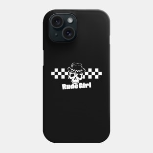 Rude Girl Skull Phone Case