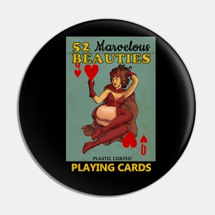 Marvelous Playing Cards Pin