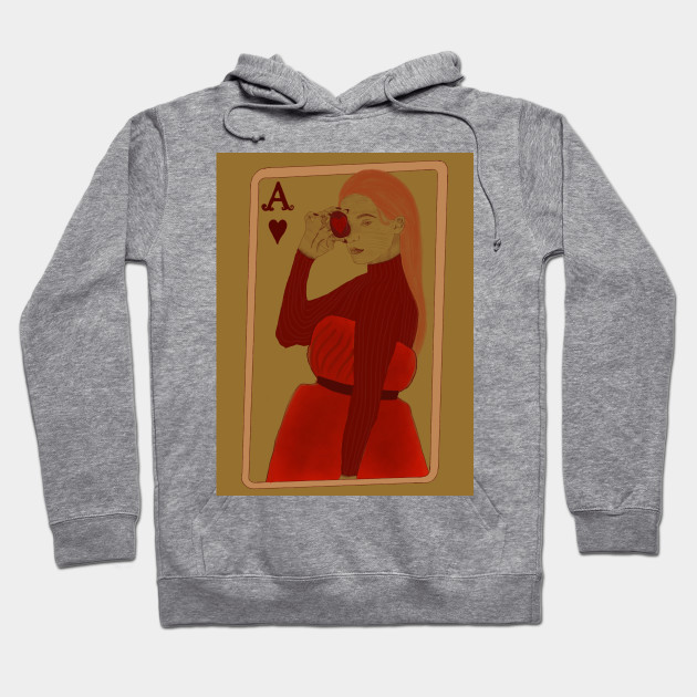 ace of hearts hoodie