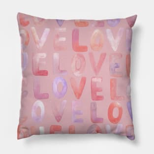 Love in Pink Pillow