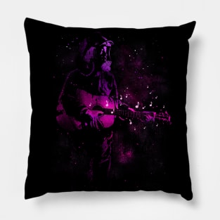 Guitar Playing In Space - Music Astronaut Pillow