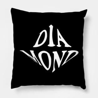 diamond typo Pillow