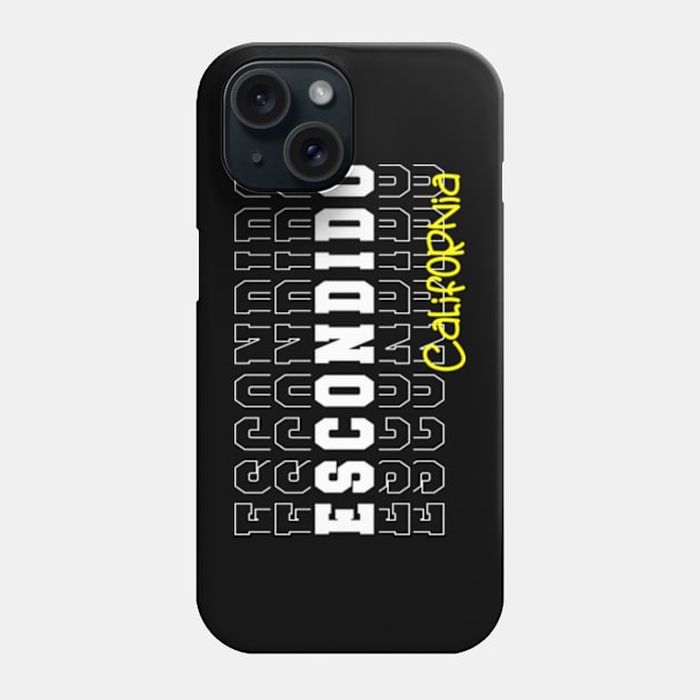 Escondido city California Escondido CA Phone Case by TeeLogic