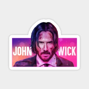 John Wick - Colors Magnet