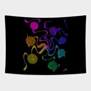 Rainbow Swirl Tapestry