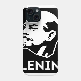 Lenin black and white Phone Case