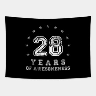 Vintage 28 years of awesomeness Tapestry