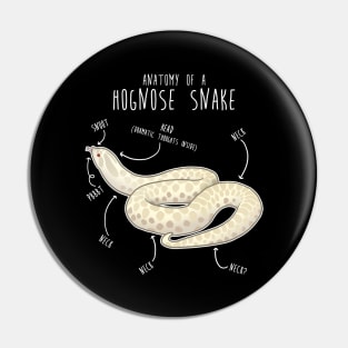 Snow Hognose Snake Anatomy Pin