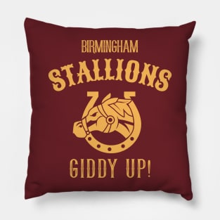 Birmingham Stallions Pillow