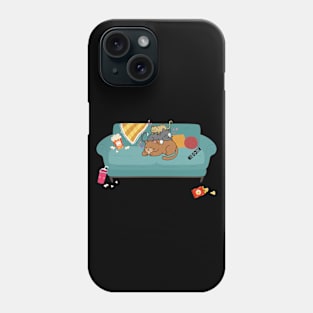 Cats lover quarantine day gift Phone Case