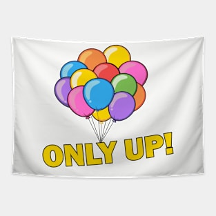 Only Up Balloons Tapestry