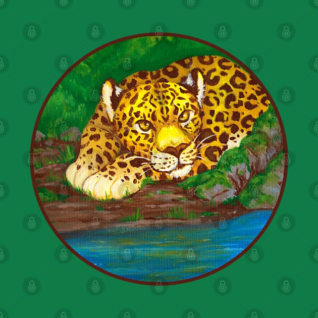 Lounging Leopards by TaksArt