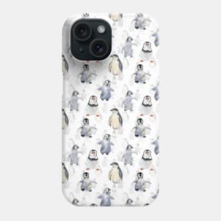 Funny penguins Phone Case