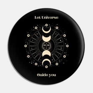 Wiccan - Let Universe guide you Pin