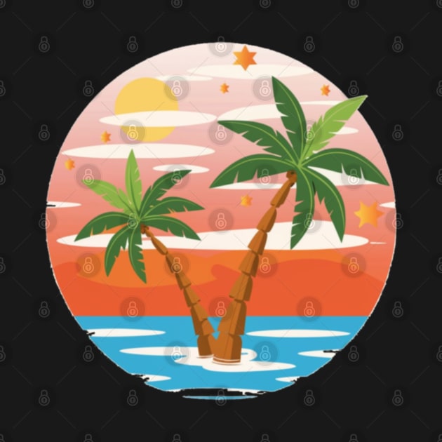 Palm Tree Vector image by LENTEE