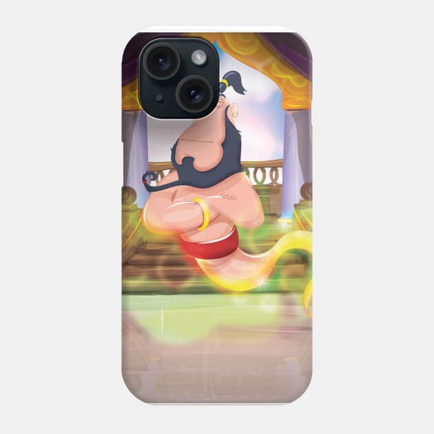 Make a Wish Genie Phone Case by nickemporium1