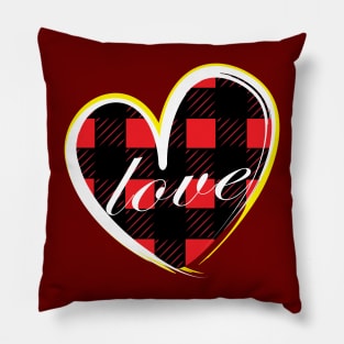 Valentines Day Cute Love Hearts Pillow