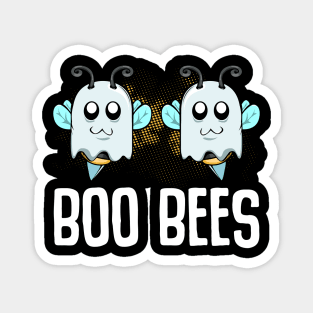 Ghost - Boo Bees Cute Halloween Ghosts Bee Magnet