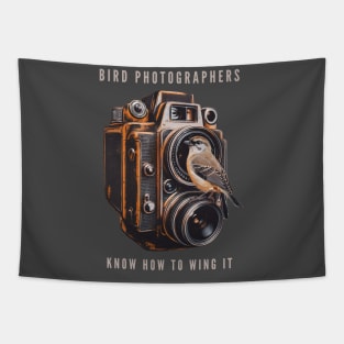 Bird Photographers Know How to Wing It - Bird Photography Tapestry