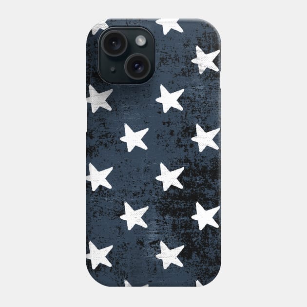 Blue American Stars Phone Case by cocorf