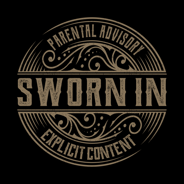 Sworn In Vintage Ornament by irbey