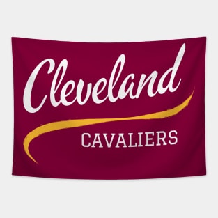 Cleveland Cavs Tee - Cleveland Cavaliers T-Shirt Tapestry