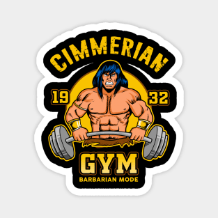 Cimmerian Gym Magnet