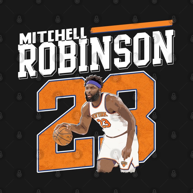 Mitchell Robinson by WYATB Art