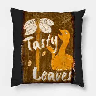 Vegetarian dinosaur Pillow