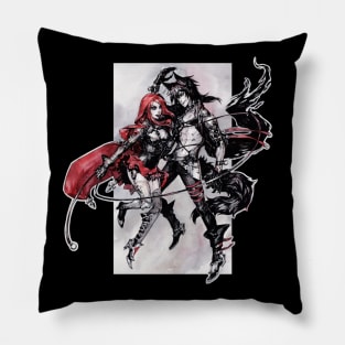 Red Riding Hood and Big Bad Wolf Pillow