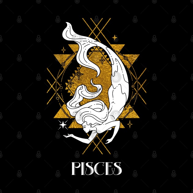 Pisces zodiac sign by Cherubic