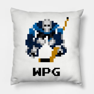 16-Bit Hockey Goalie - Winnipeg Pillow