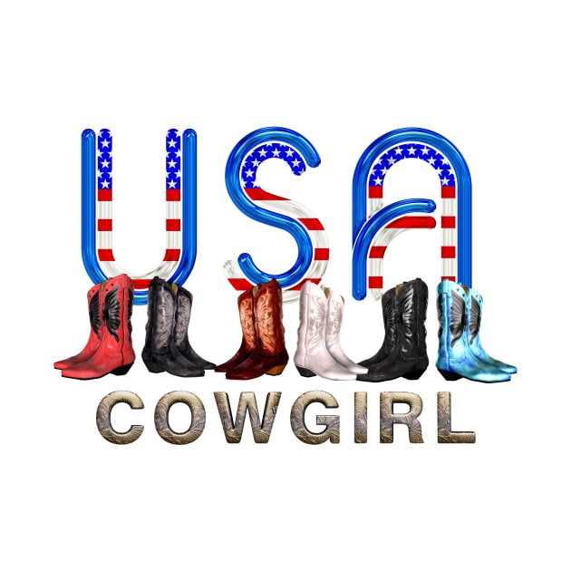 USA Cowgirl by teepossible