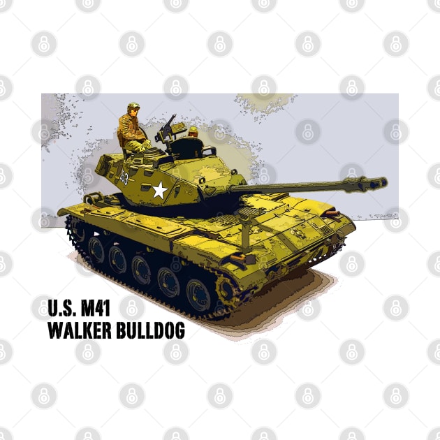 U.S. M41 Walker Bulldog by Busybob