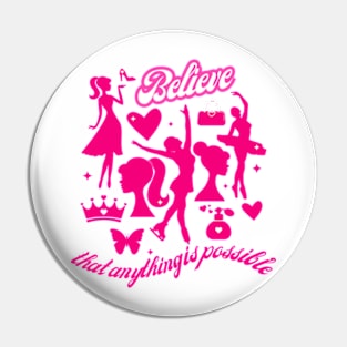 Barbie Barbiecore Pin