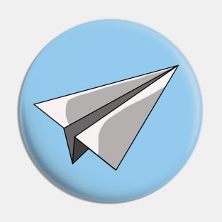 Paper Airplane Pin