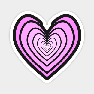 Rosy Heart (Pink) Magnet