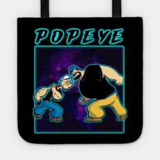 Popeyes Epic Spinach Boost Step into the Action-Packed World of This Sailor and His Mighty Feats Tote