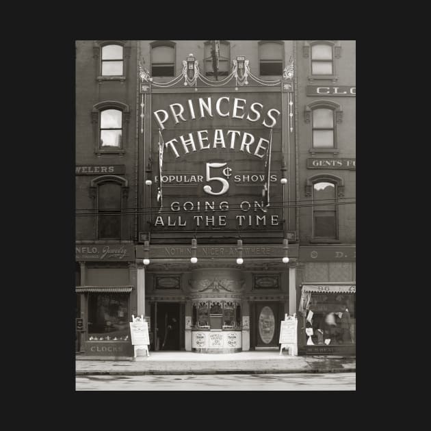 The Princess Theatre, 1910. Vintage Photo by historyphoto