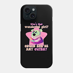 Who's Girl Is Cute Phone Case