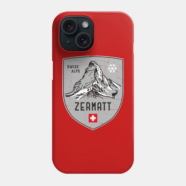 Emblem Zermatt Phone Case by posay