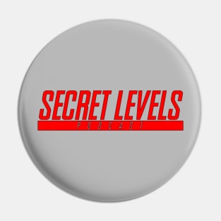 Secret Levels Logo Pin