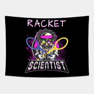 Racket Scientist for Tennis lovers Tapestry